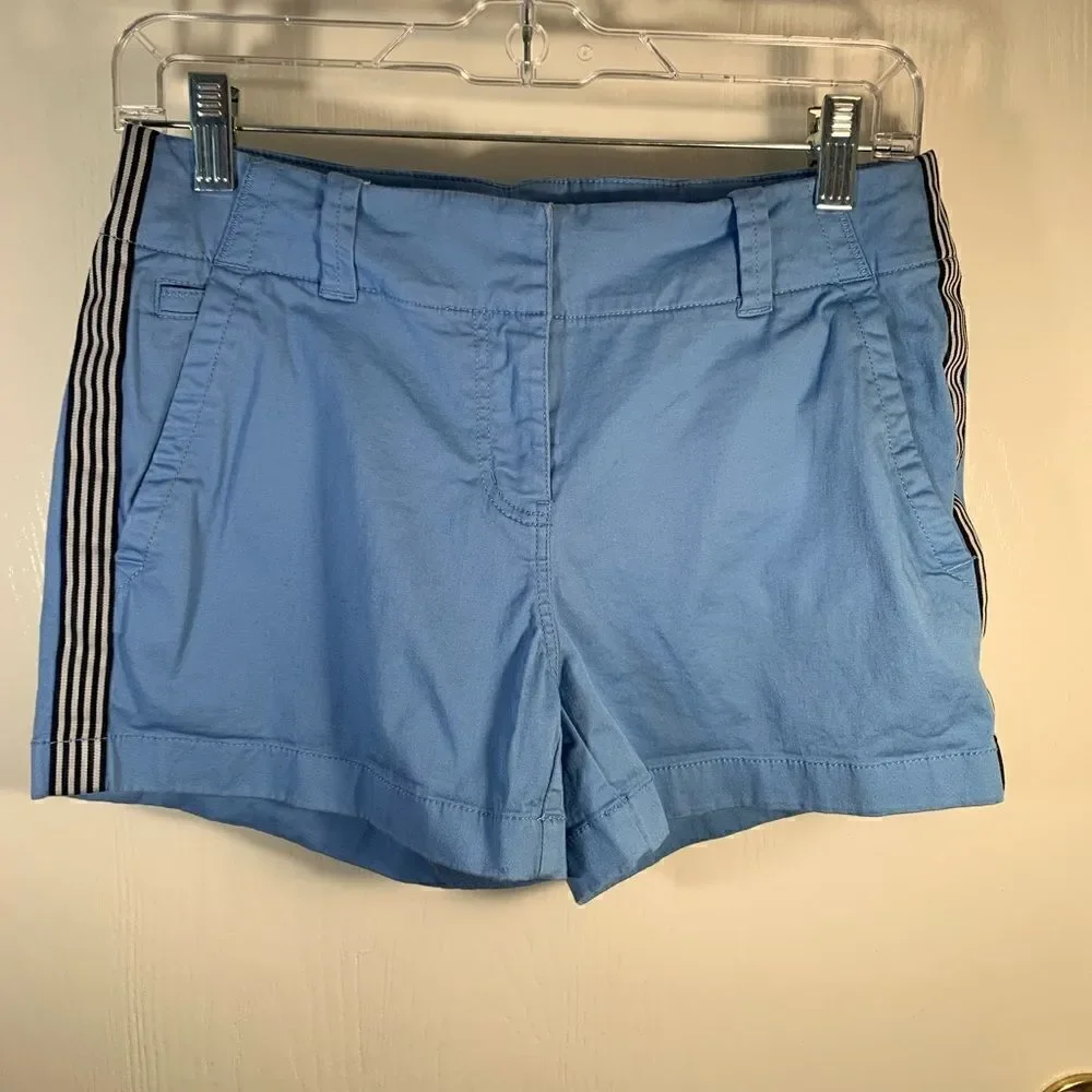 Vineyard Vines EUC blue grosgrain trim 3.5” everyday shorts Size 2